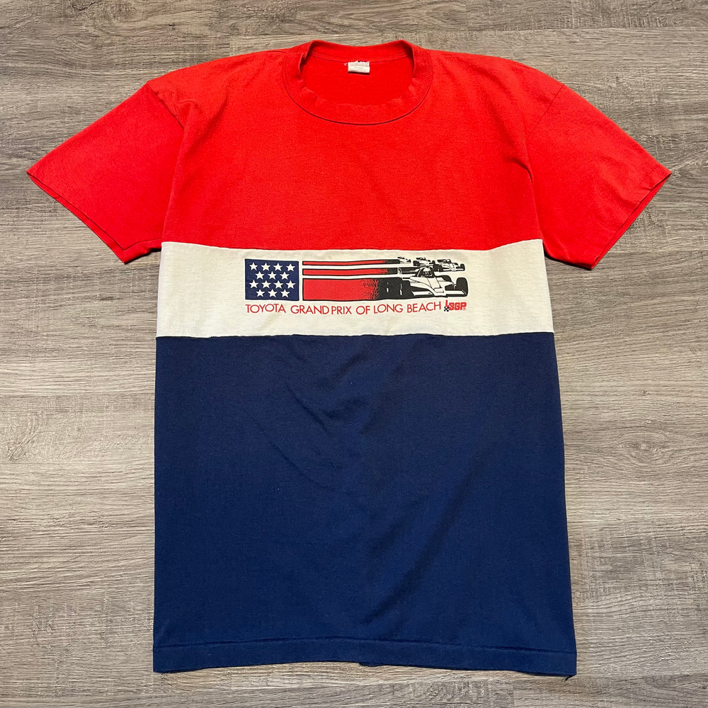 Vintage 1980's TOYOTA GRAND PRIX of Long Beach Racing Tshirt