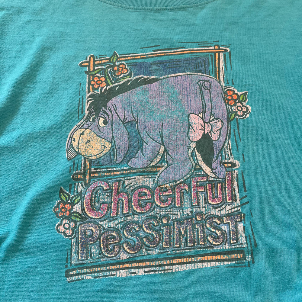Vintage Disney EEYORE Cheerful Pessimist Tshirt