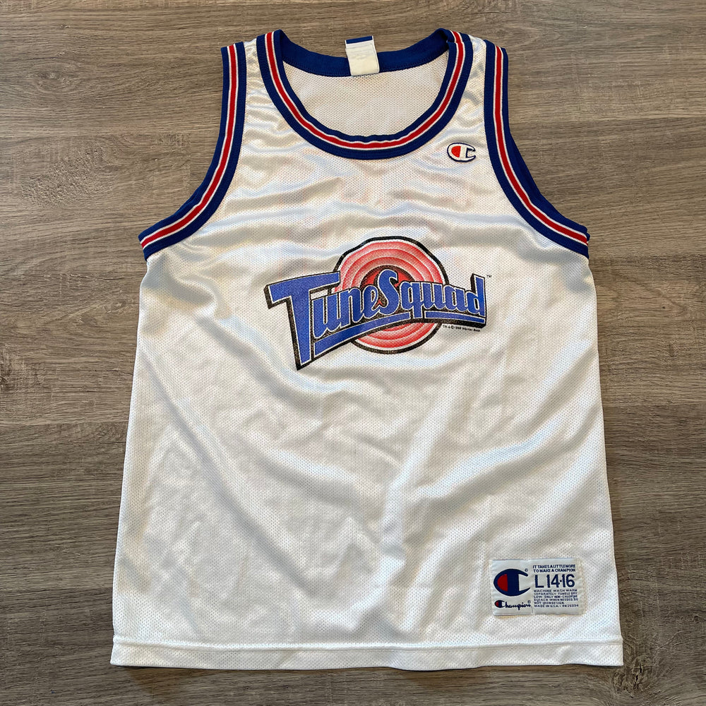 Vintage 1995 Space Jam TUNE SQUAD Champion Basketball Jersey