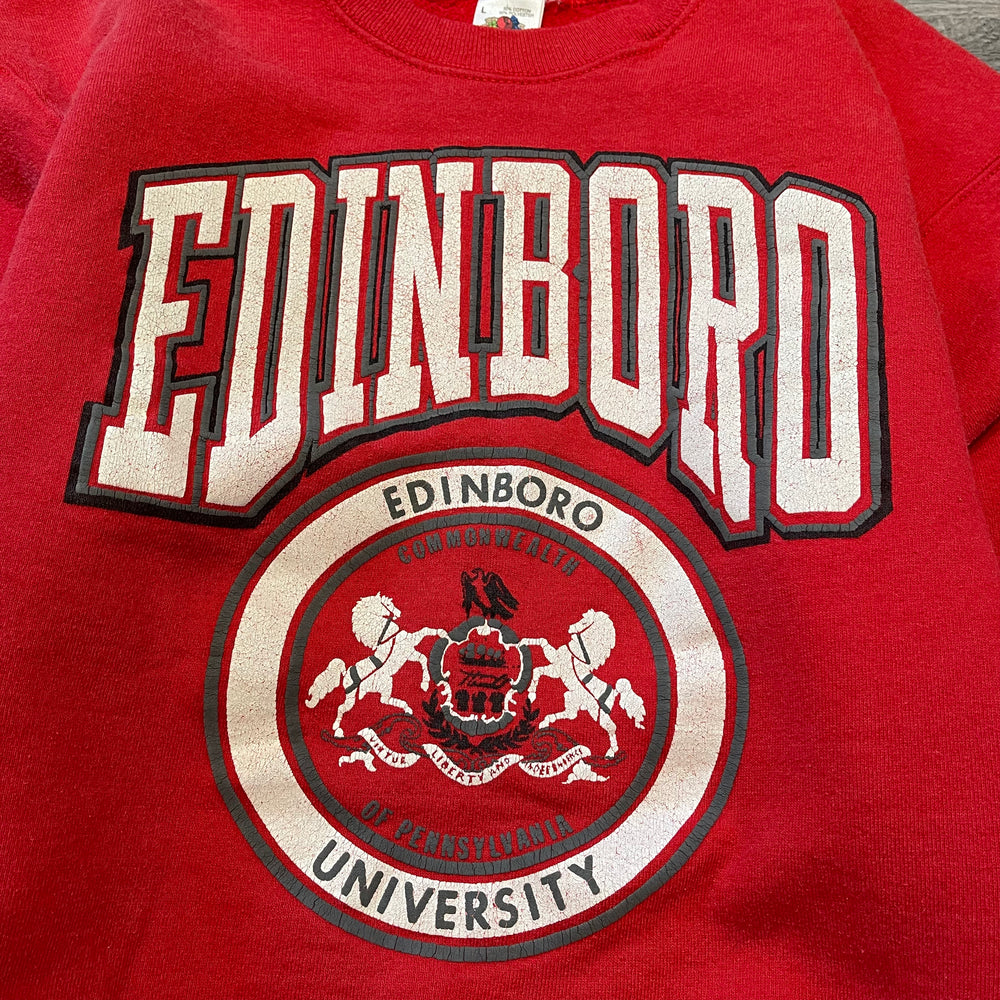 Vintage 90's EDINBORO University Varsity Sweatshirt