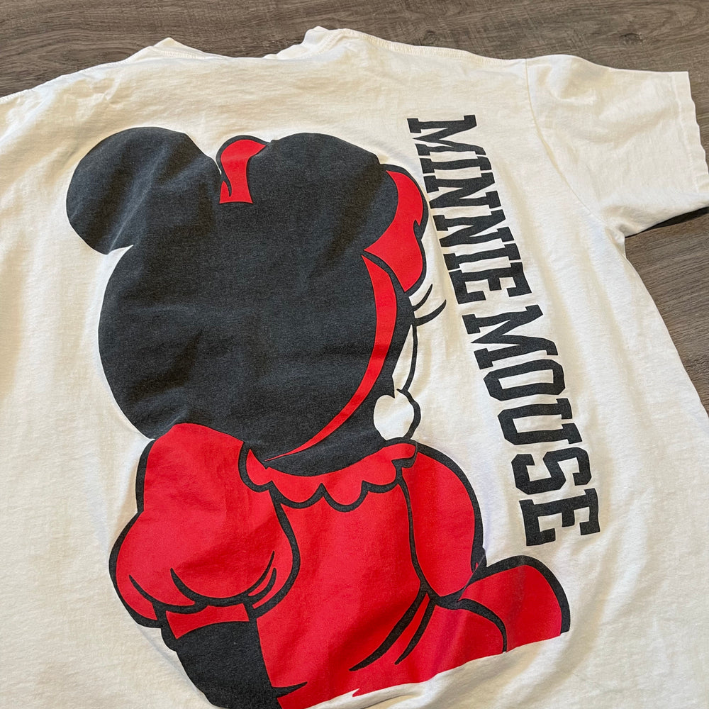 Vintage 90's DISNEY Minnie Mouse Jumbo Print Tshirt
