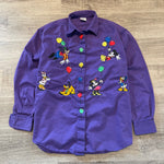 Vintage 90's DISNEY Characters Button Front Shirt