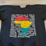 Vintage 90's Universities of Afro Americans Crewneck Sweatshirt