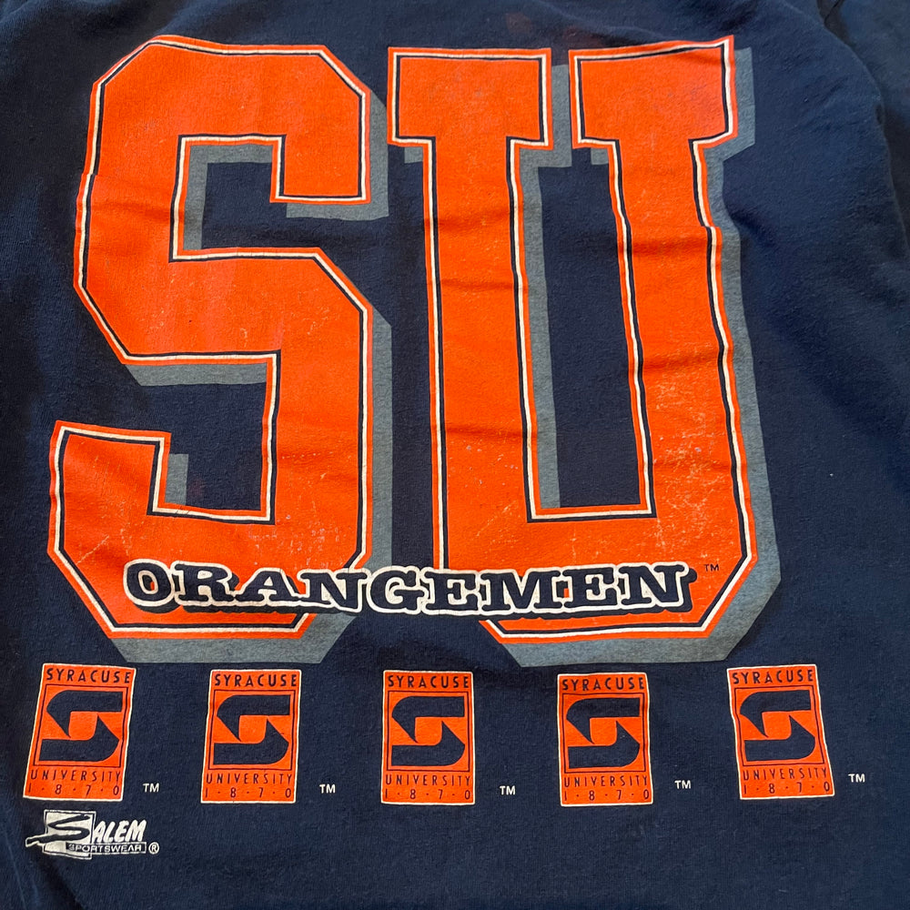 Vintage 90's SYRACUSE University Varsity Tshirt