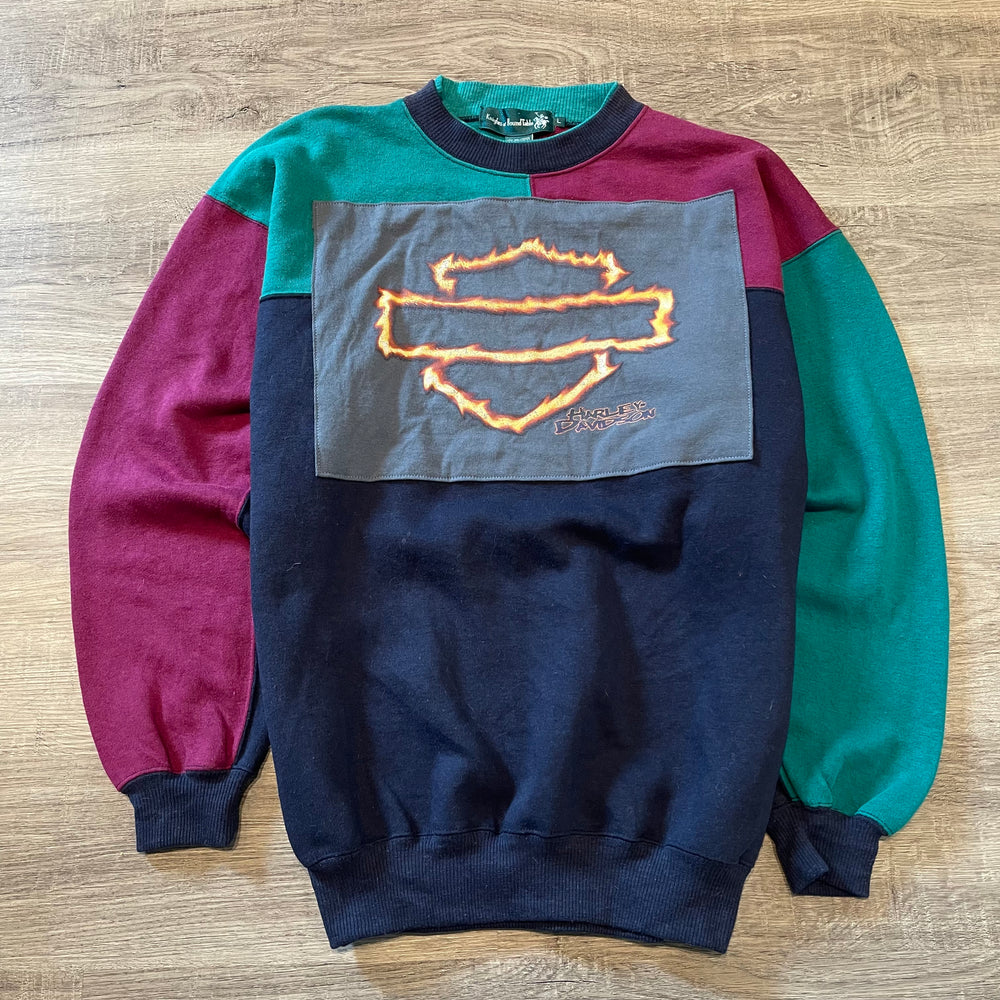 Vintage 90's HARLEY DAVIDSON Rework Sweatshirt