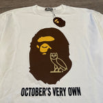 A BATHING APE Octobers Very Own Collaboration Tshirt