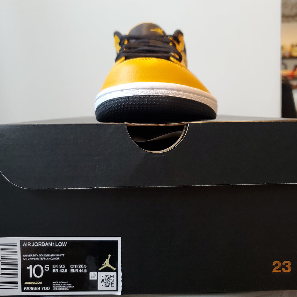 Air Jordan 1 Low Size 10.5 (University Gold) - New w/box