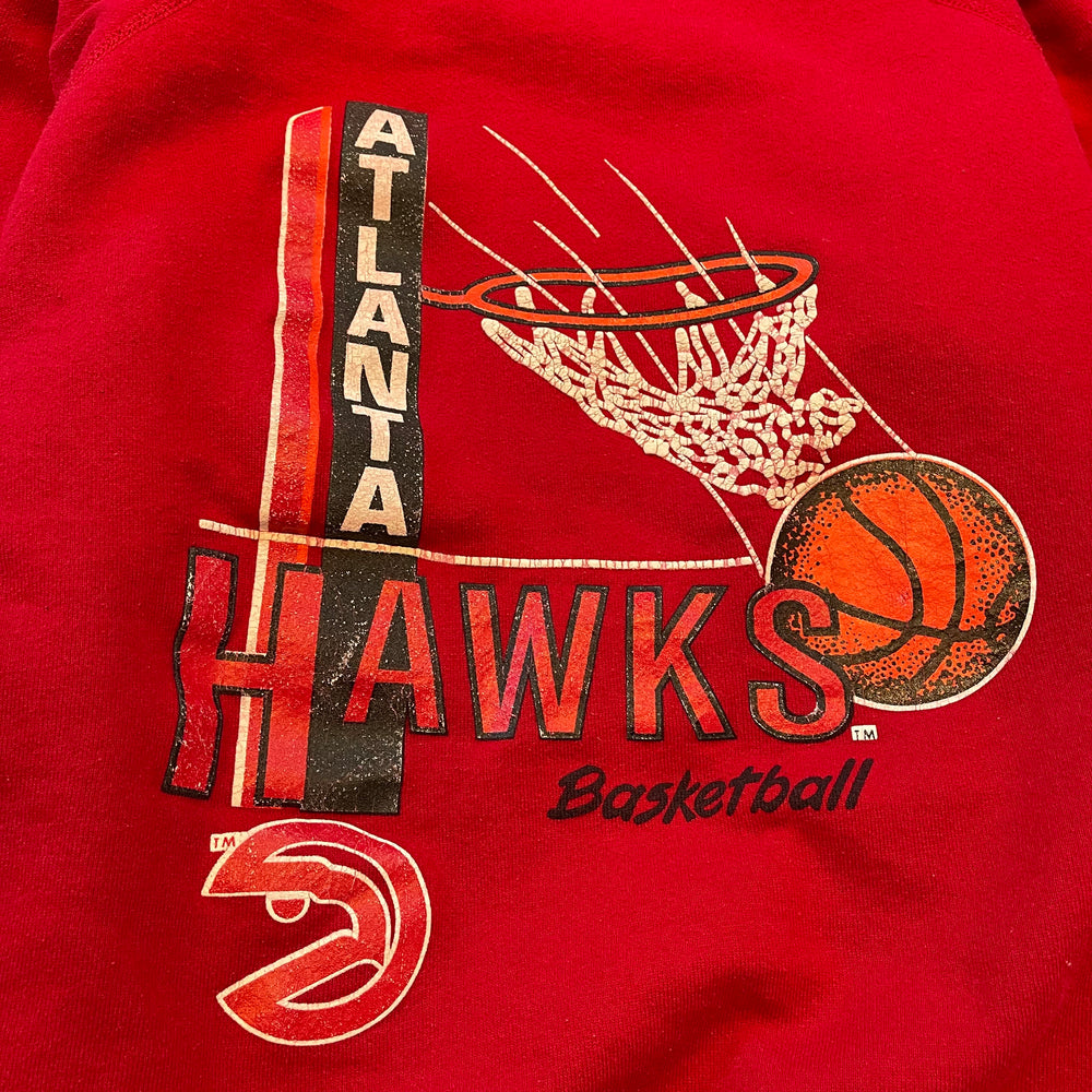 Vintage 1980's NBA Atlanta HAWKS Basketball Sweatshirt