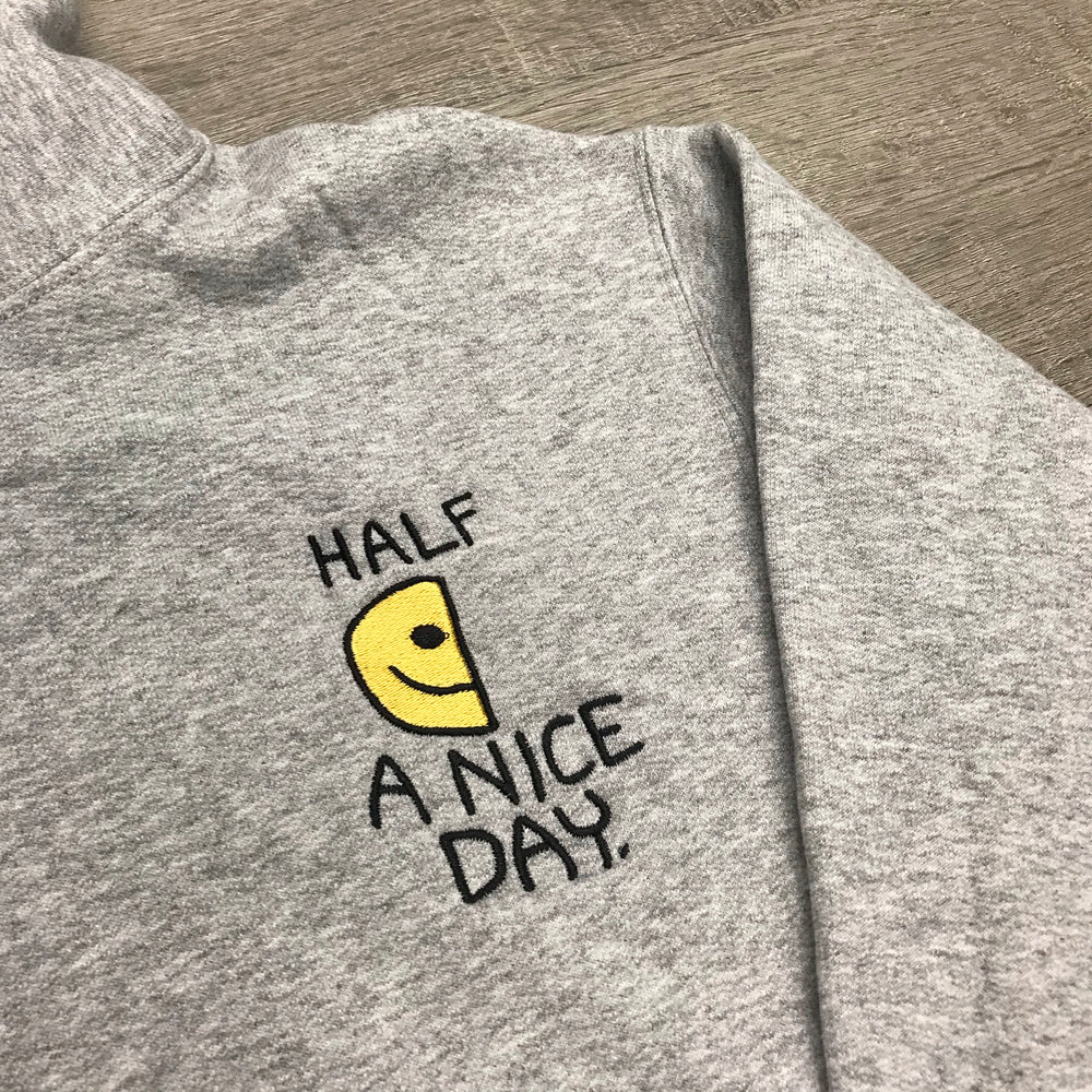 VINSTINCTS Half a Nice Day Hoodie Sweatshirt