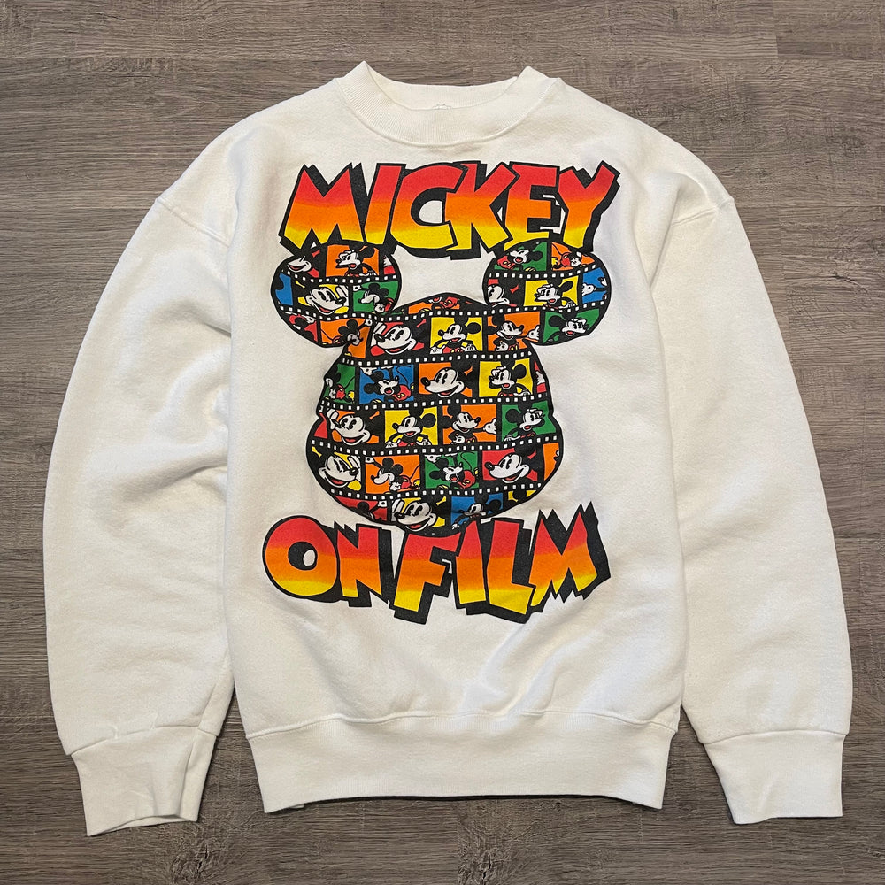 Rare Vintage 90's DISNEY "Mickey On Film" Sweatshirt