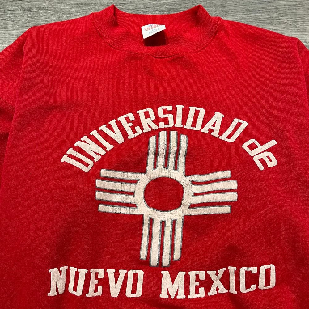 Vintage 90's UNIVERSIDAD de NUEVO MEXICO Varsity Sweatshirt