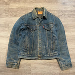 Vintage 1980's LEVI'S Wool Lined Denim Jacket