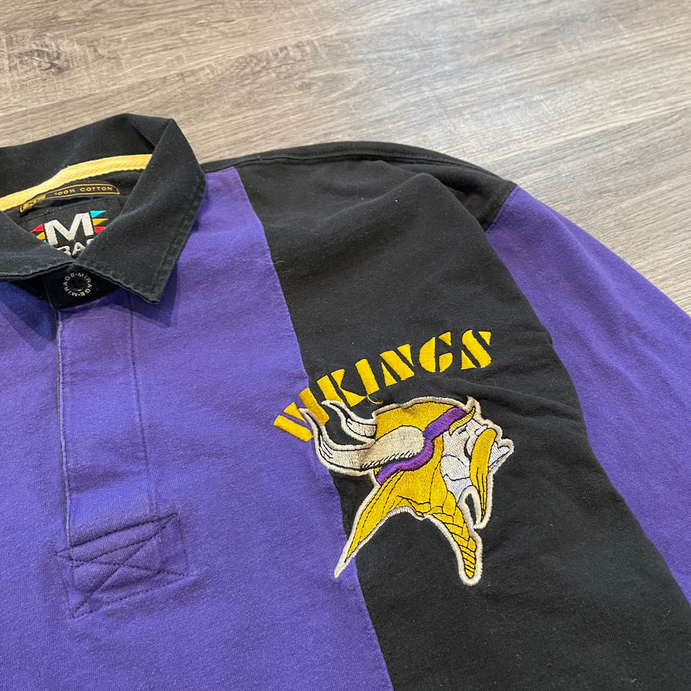 Vintage 90's NFL Minnesota VIKINGS Collared Shirt