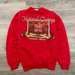 Vintage 1995 University of NEBRASKA National Champs Varsity Sweatshirt