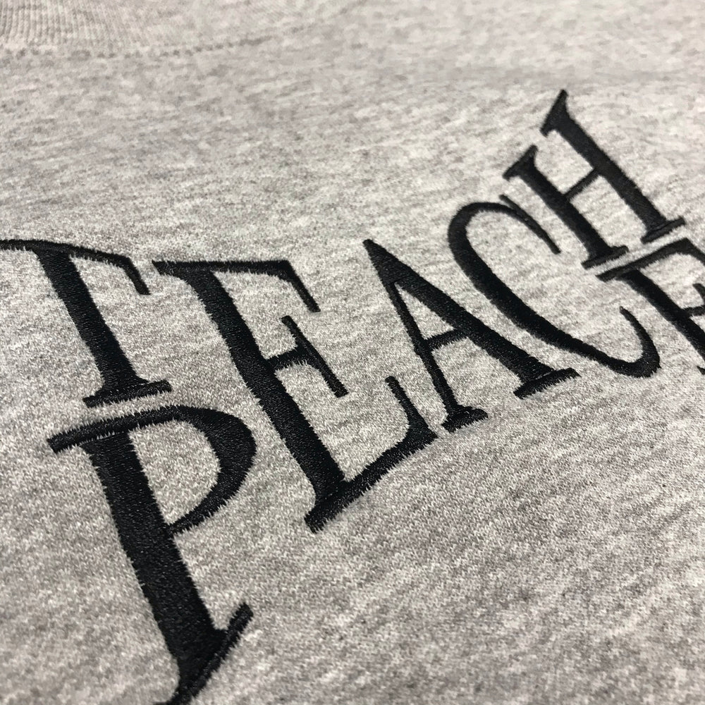 VINSTINCTS Teach Peace Crewneck Sweatshirt