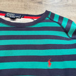 Vintage 90's POLO Ralph Lauren Striped Sweatshirt