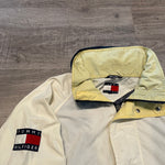 Vintage 90's TOMMY HILFIGER Sleeve Script Windbreaker Jacket