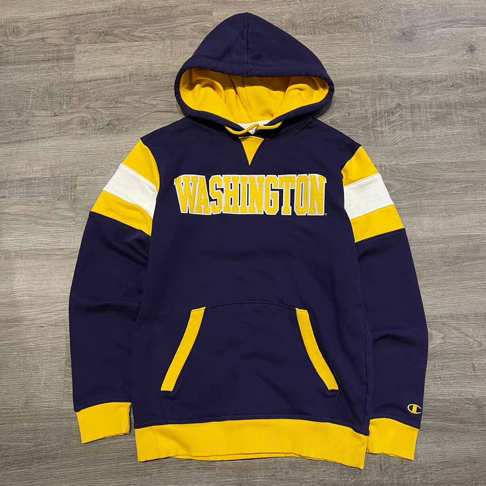 CHAMPION University of WASHINGTON Varsity Hoodie Sweatshirt