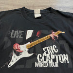 Vintage 1998 ERIC CLAPTON World Tour Band Tshirt