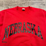 Vintage 90's University of NEBRASKA Russell Athletic Varsity Sweatshirt