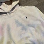 POLO Ralph Lauren Tie Dye Crop Hoodie Sweatshirt