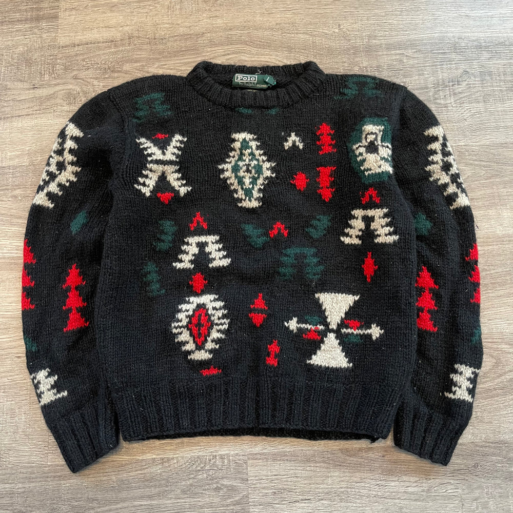 Ralph lauren 2025 aztec sweater