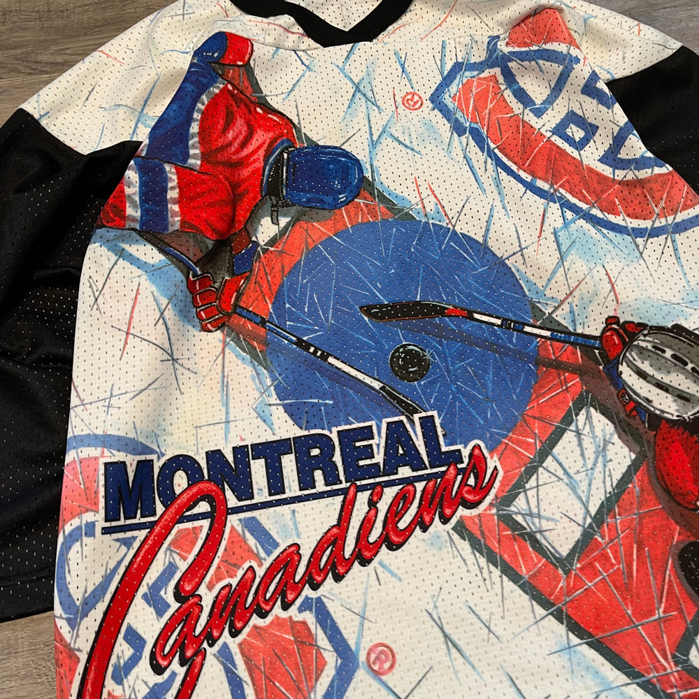 90s Montreal Canadiens Jersey Vintage Hockey NHL Canada Long -  Israel
