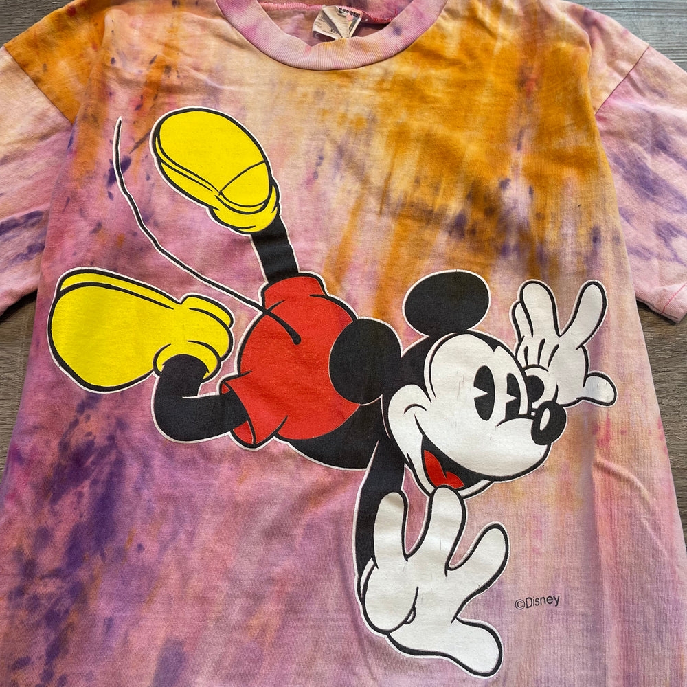 Vintage 90's DISNEY Mickey Mouse Tie Dye Tshirt