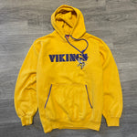 Vintage NFL Minnesota VIKINGS Embroidered Hoodie Sweatshirt
