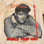 Vintage 1987 PAUL YOUNG World Tour Tshirt