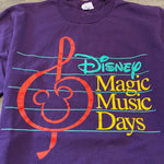 Vintage 90's DISNEY Magic Music Days Tshirt