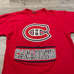 Vintage 90's NHL Montreal CANADIENS Tshirt