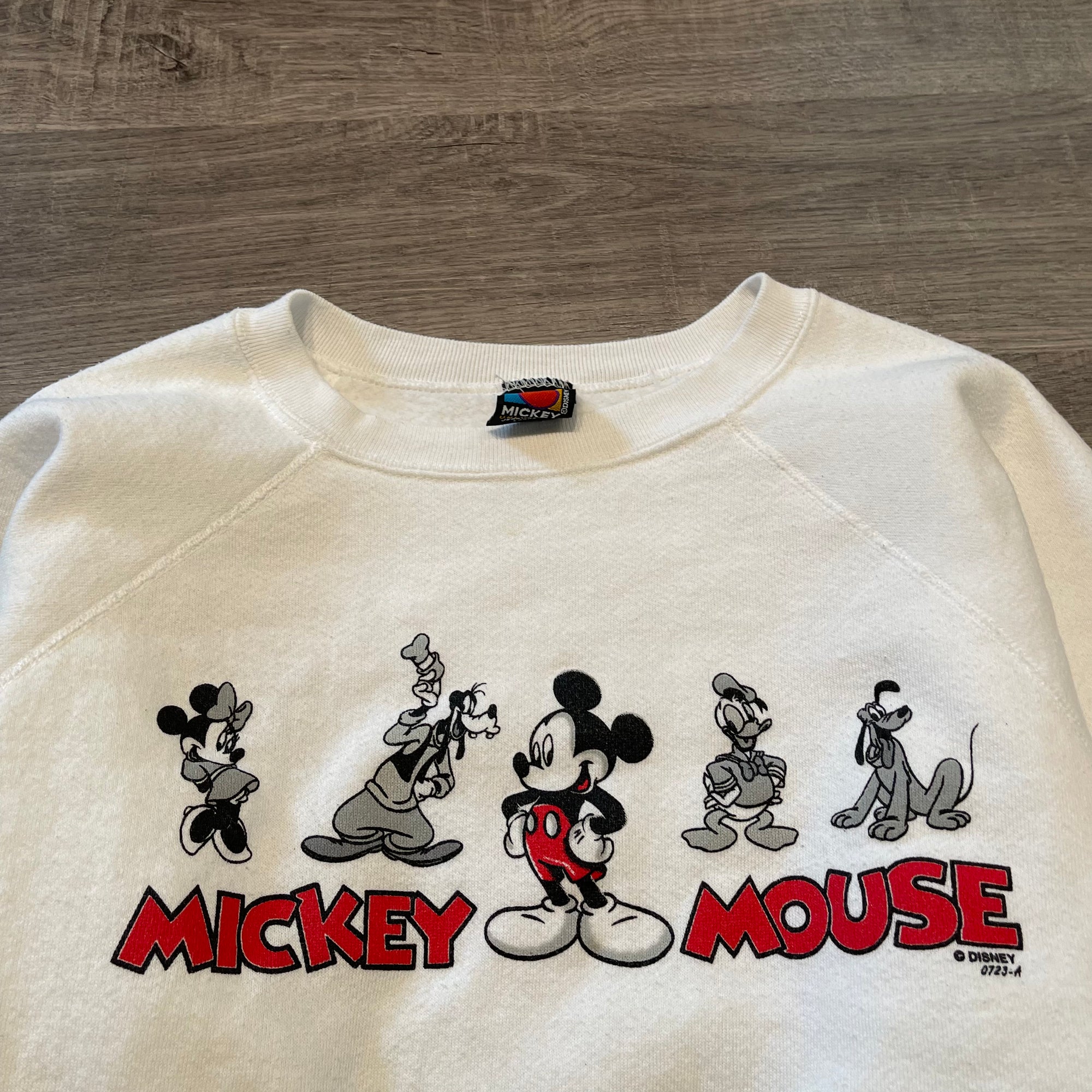 Vintage 90 s DISNEY Mickey Mouse Crop Sweatshirt Vintage Instincts