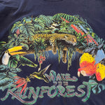 Vintage 90's RAINFOREST Wildlife Tshirt