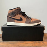 Air Jordan 1 Mid Chocolate Size 10.5 W/Box