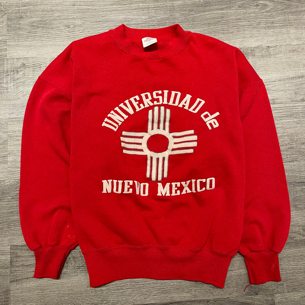 Vintage 90's UNIVERSIDAD de NUEVO MEXICO Varsity Sweatshirt