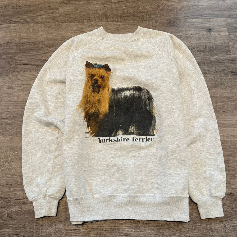 Vintage 90's YORKSHIRE TERRIER Dog Sweatshirt
