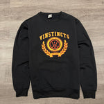 VINSTINCTS Varsity Crest Sweatshirt