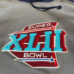 2008 NFL Super Bowl Reebok Hoodie Sweatshirt