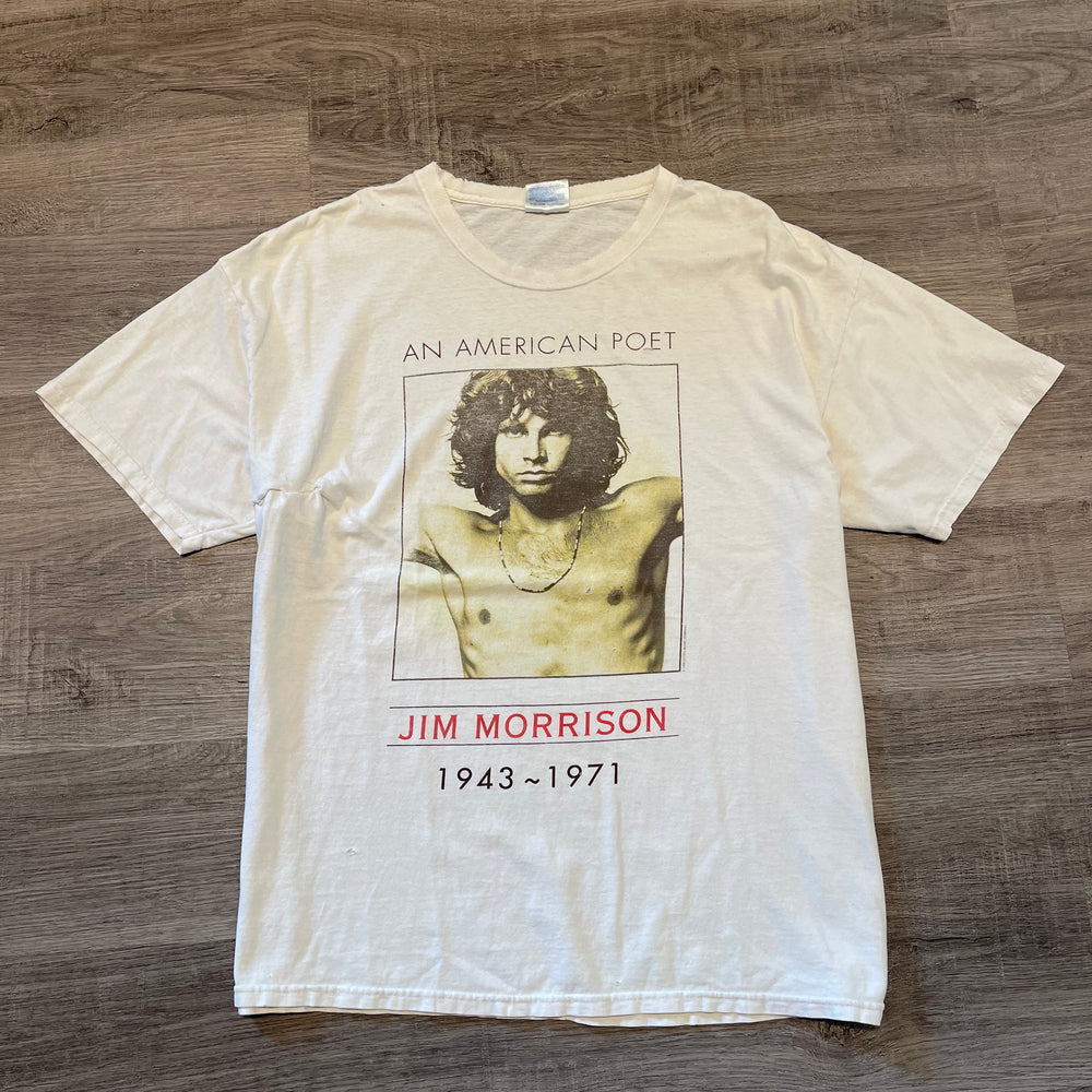 Vintage JIM MORRISON American Poet Tshirt