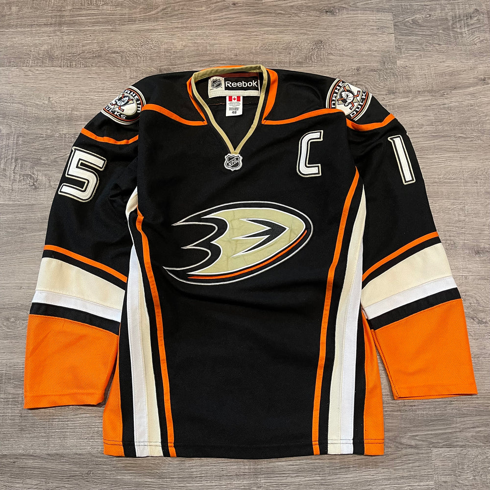 Reebok, Shirts, Reebok Anaheim Ducks Home Hockey Jersey