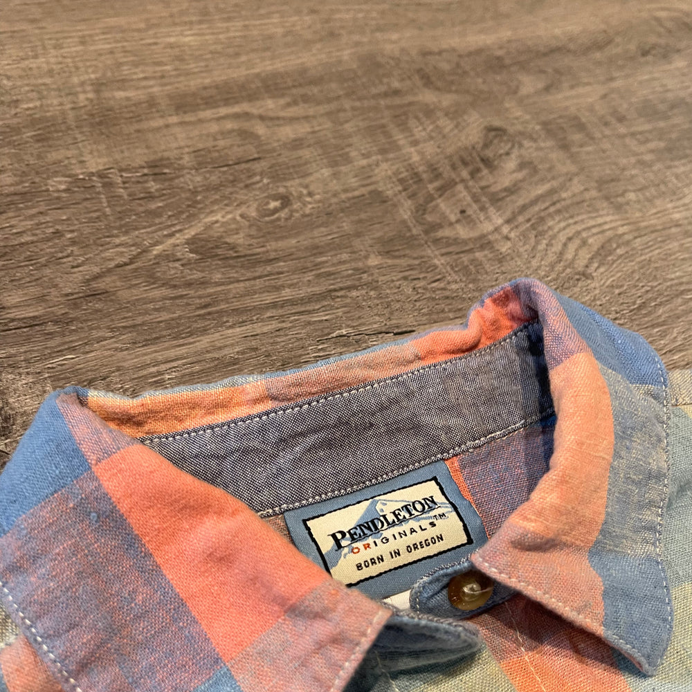 PENDLETON Pastel Plaid Collared Shirt
