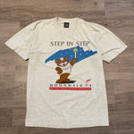 Vintage 1994 ZELLERS Canada Step By Step Moonwalk Tshirt