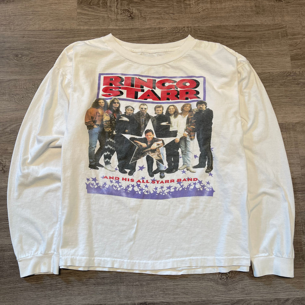 Vintage 90's RINGO STARR Long Sleeve Band Tshirt