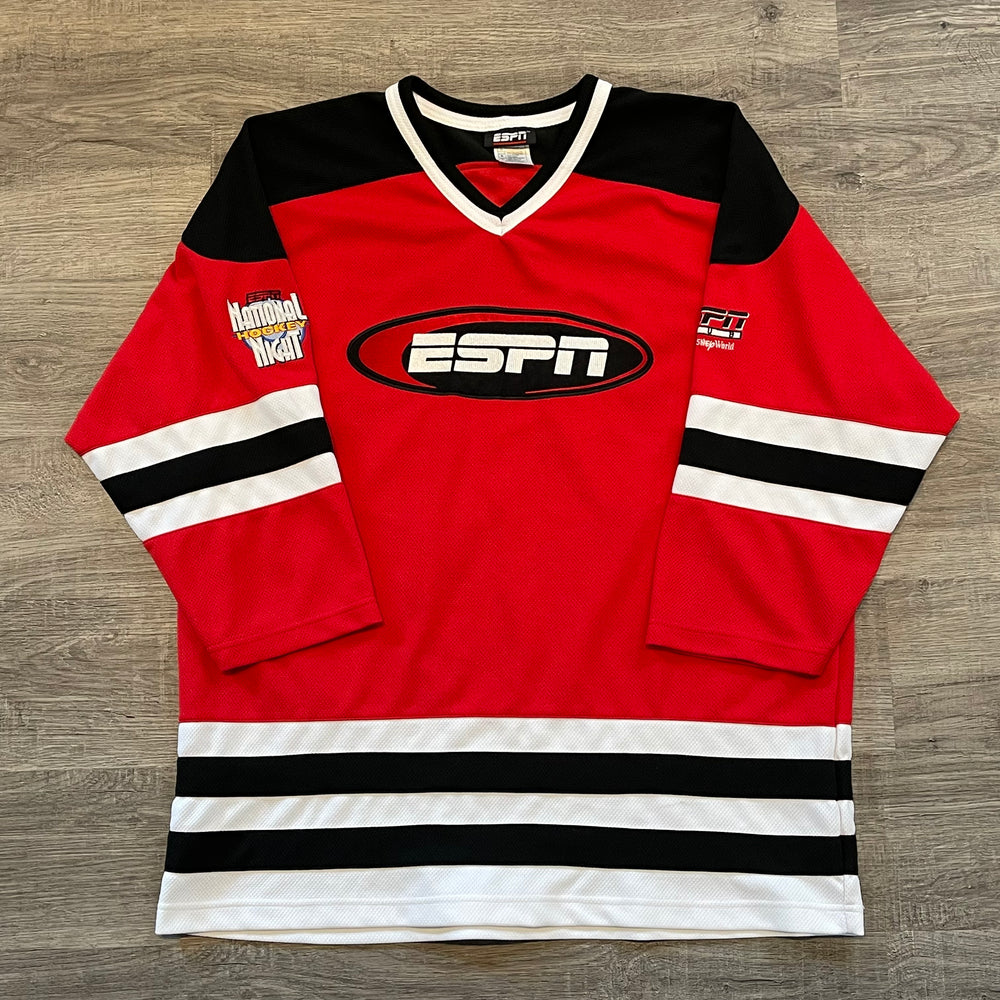 Vintage 90's ESPN National Hockey Night Jersey