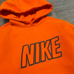 NIKE Embroidered Spell Out Hoodie Sweatshirt